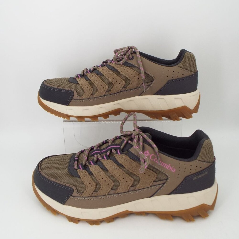 Columbia Women's Strata Trail Low Waterproof Hiking Shoes Size 10 NWOT - Picture 4 of 11